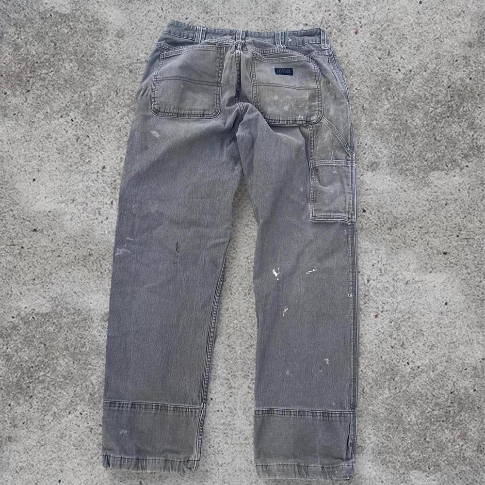 Colorado Clothing Grey Carpenter Pants Distressed‎ Paint Splatter Workwear 32x32